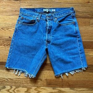 Re/Done Denim Shorts